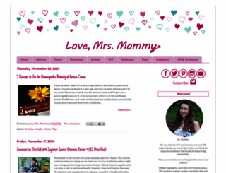lovemrsmommy.com screenshot