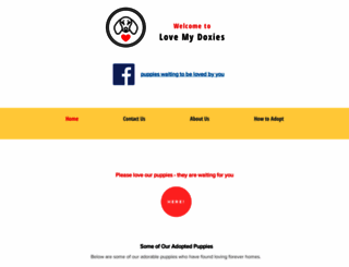 lovemydoxies.com screenshot