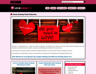 lovenamepixs.com screenshot
