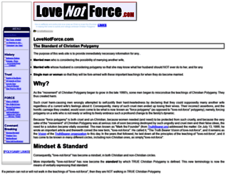 lovenotforce.com screenshot