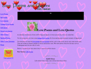 lovepoemsquotes.net screenshot