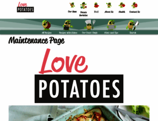 lovepotatoes.co.uk screenshot