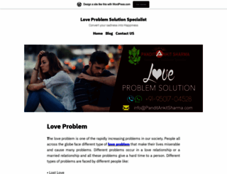 loveproblemspecialist.home.blog screenshot