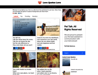 lovequoteslove.com screenshot