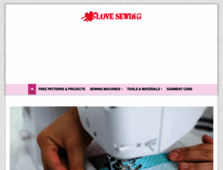 lovesewing.com screenshot