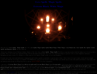lovespells-magicspells.com screenshot