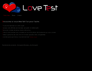 lovetest.50webs.org screenshot