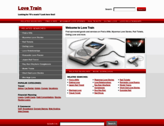 lovetrain.com screenshot