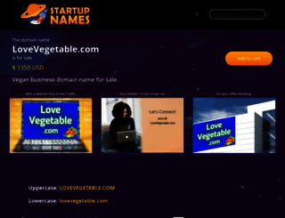 lovevegetable.com screenshot
