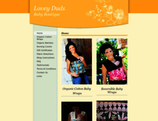 loveyduds.com screenshot