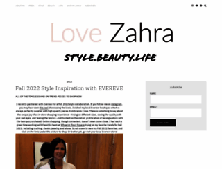 lovezahra.com screenshot