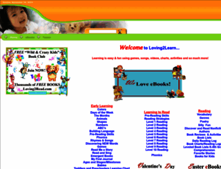 loving2learn.com screenshot