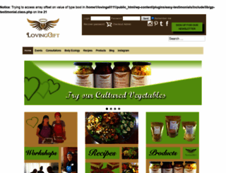 lovinggift.com.au screenshot