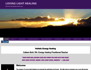 lovinglighthealing.net screenshot