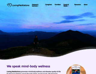 lovingmeditations.com screenshot