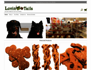 lovintails.com screenshot