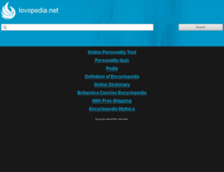 lovopedia.net screenshot