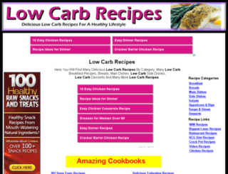 low-carb.recipes-network.net screenshot