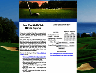 low-cost-golf.com screenshot