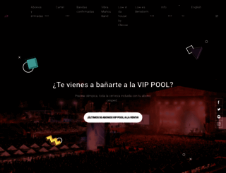 lowcostfestival.es screenshot