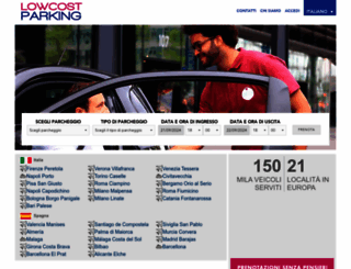 lowcostparking.eu screenshot