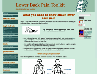 lower-back-pain-toolkit.com screenshot