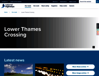 lower-thames-crossing.co.uk screenshot