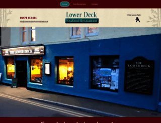 lowerdeckseafoodrestaurant.co.uk screenshot