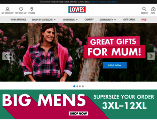 lowes.com.au screenshot