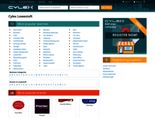 lowestoft.cylex-uk.co.uk screenshot