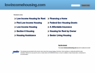 lowincomehousing.com screenshot