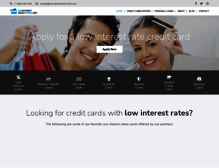 lowinterestcreditcards.com screenshot