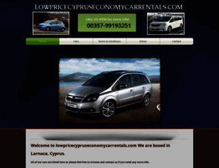 lowpricecypruseconomycarrentals.com screenshot