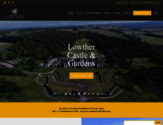 lowthercastle.org screenshot