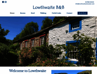 lowthwaiteullswater.com screenshot
