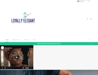 loyallyelegant.com screenshot