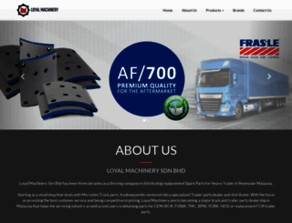 loyalmachinery.minebizs.com screenshot