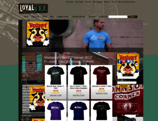 loyalteeshirts.com screenshot
