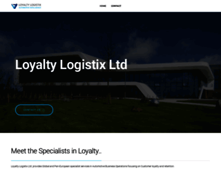 loyaltylogistix.com screenshot