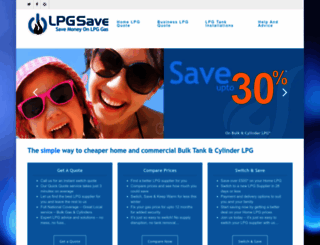 lpg-save.co.uk screenshot