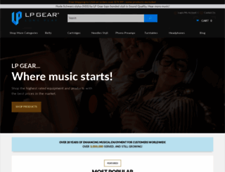 lpgear.com screenshot