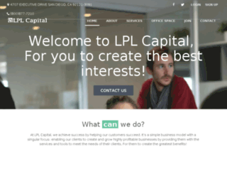 lplcapital.com screenshot