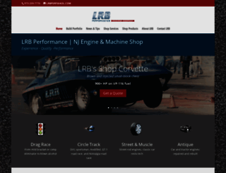 lrbperformance.com screenshot