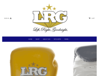 lrg-boxing.co.uk screenshot