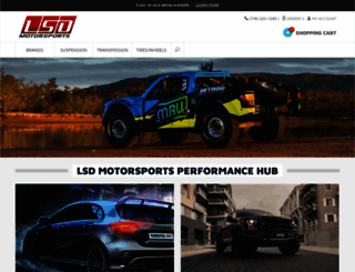 lsdmotorsports.com screenshot