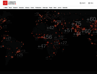 lsecities.net screenshot