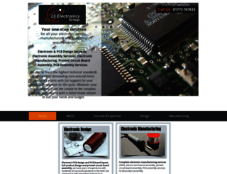 lselectronicsgroup.com screenshot