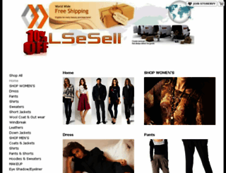 lsesell.storenvy.com screenshot