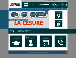 lsh.univ-rouen.fr screenshot