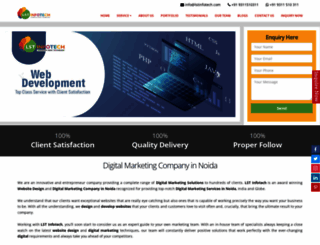 lstinfotech.com screenshot